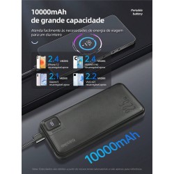 Carregador Portátil Power Bank 10000mah Basike 22.5W