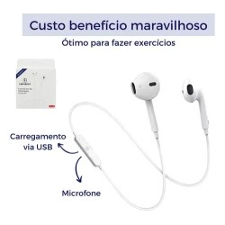 Fone De Ouvido Bluetooth s6 - Kapbom