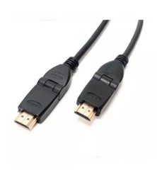 Cabo HDMI 1,8m com conector 180 graus