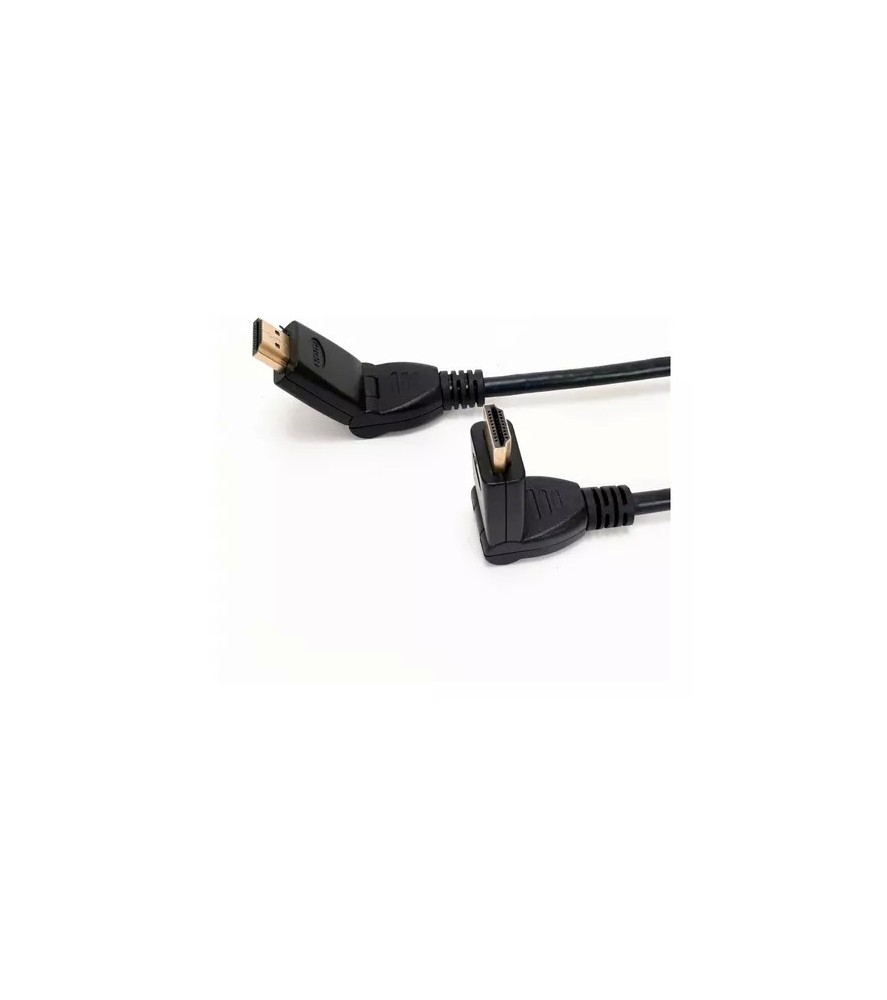 Cabo HDMI 1,8m com conector 180 graus