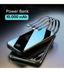 Carregador portatil indução 10.000 mah