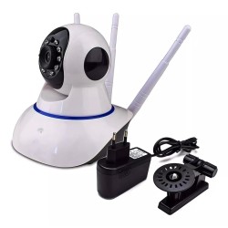 Camera IP 360° WIFI 3 ANTENAS